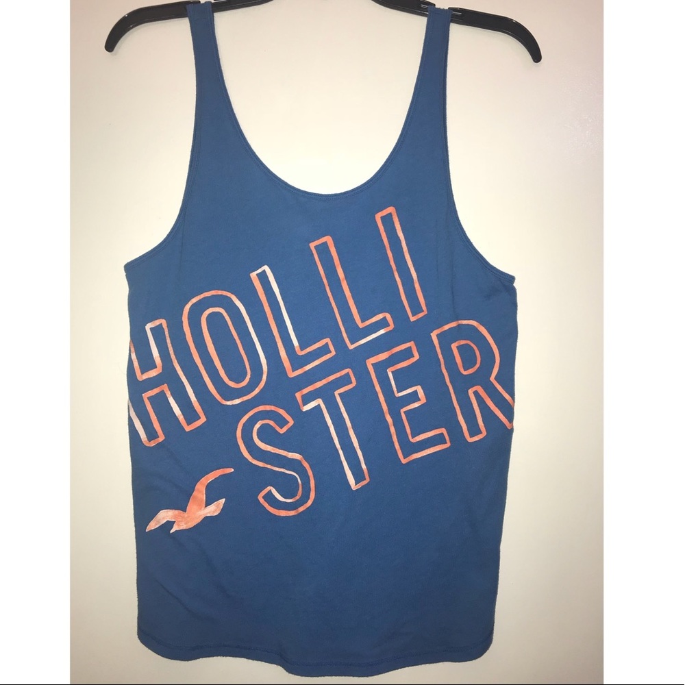 Blue Hollister Tank
